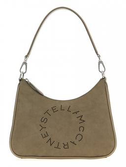 Stella McCartney - Grey Logo Small Hobo