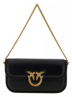 Pinko - Black Love Box Small Crossbody Bag