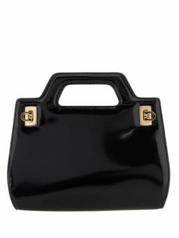 Ferragamo - Black Wanda Mini Satchel
