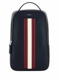 BALLY - Navy Blue Mythos Medium Crossbody Bag