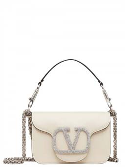 Valentino Garavani - Ivory Loco Small Shoulder Bag