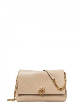 TORY BURCH - Beige Charlie Mini Crossbody Bag