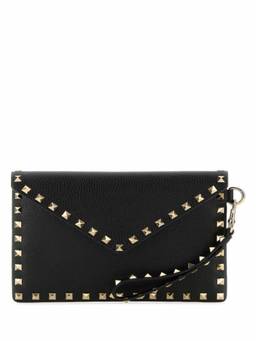Valentino Garavani - Black Rockstud Clutch