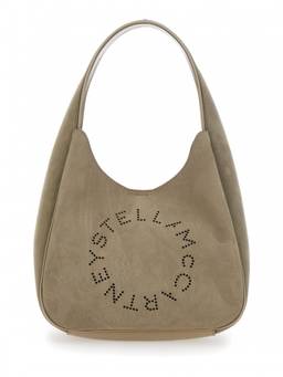 Stella McCartney - Khaki logo Hobo
