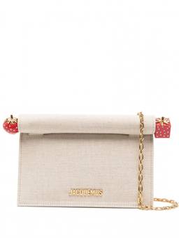 JACQUEMUS - Beige Rond Carre Clutch