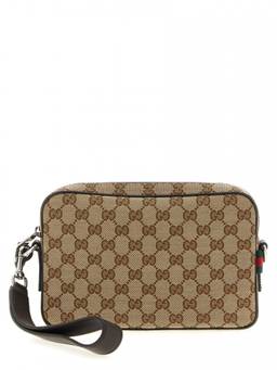 Gucci - Beige GG Small Crossbody Bag