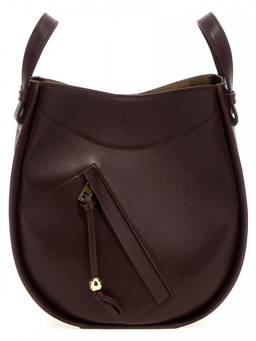Loewe - Maroon Hammock Slice Crossbody Bag