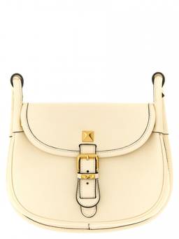 Valentino Garavani - White Flaneuse Small Shoulder Bag
