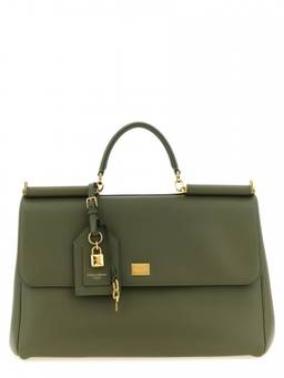 Dolce&Gabbana - Green Sicily Large Satchel