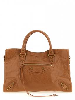 Balenciaga - Brown Le City Medium Satchel