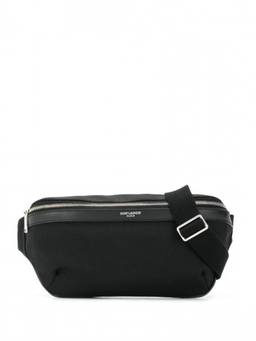 Saint Laurent - Black Monogram Crossbody Bag