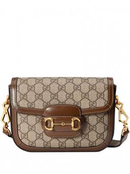 Gucci - Brown Horsebit 1995 Mini Crossbody Bag