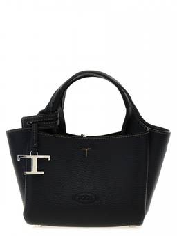 TOD'S - BlackApa Micro' Satchel Bag