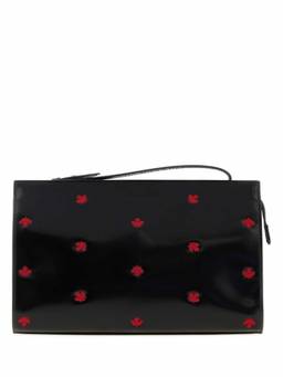 Dsquared2 - Black Maple Leaf Small Clutch