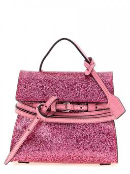 Moschino - Pink Tie Me Small Satchel