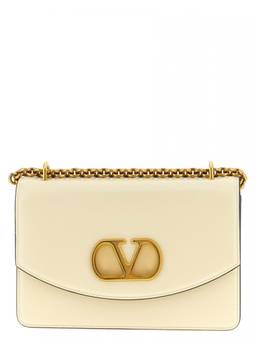 Valentino Garavani - Off White Vain Shoulder Bag