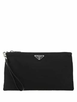 PRADA - Black Re Nylon Clutch