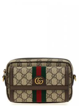 Gucci - Beige Mini Ophidia Crossbody Bag