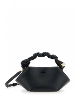 Ganni - Black Mini Bou Crossbody Bag