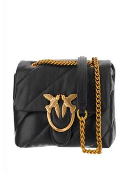 Pinko - Black Love Mini Puff Crossbody Bag