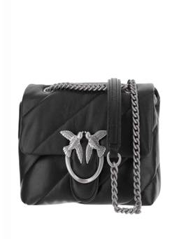 Pinko - Black Love Mini Puff Crossbody Bag
