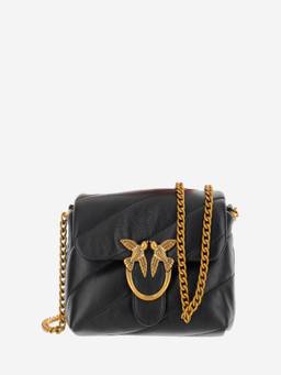 Pinko - Black Love Baby Puff Crossbody Bag