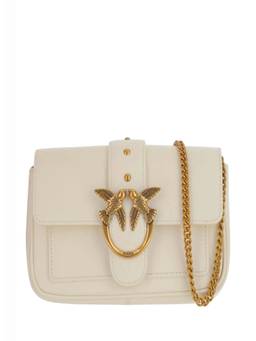 Pinko - Beige Love One Crossbody Bag