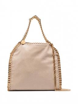 Stella McCartney - Beige Falabella Mini Tote Bag