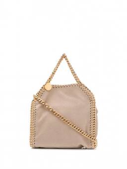 Stella McCartney - Beige Falabella Tiny Tote Bag