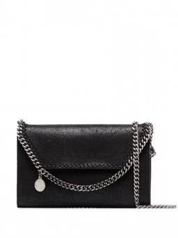 Stella McCartney - Black Falabella Mini Crossbody Bag