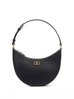 Valentino Garavani - Black Vlog Signature Leather Mini Bag