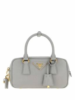 PRADA - Light Blue Logo Mini Satchel