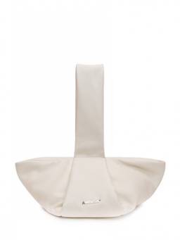 Ambush - White Twist Knot Clutch