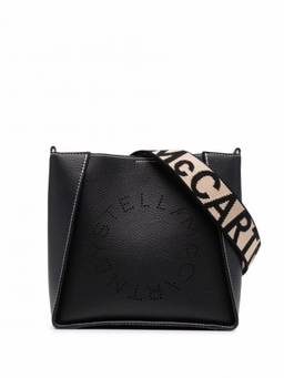 Stella McCartney - Black Stella Logo Crossbody Bag