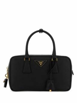 PRADA - Black Logo Mini Satchel