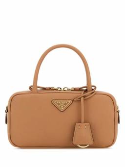 PRADA - Peach Logo Mini Satchel