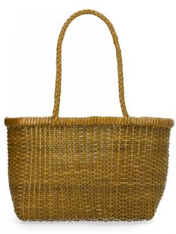 Dragon Diffusion - Green B Weave Small Shoulder Bag