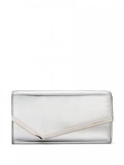 Jimmy Choo - Silver Emmie Clutch