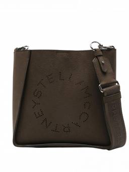 Stella McCartney - Brown Logo Crossbody Bag