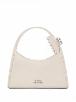 Marc Jacobs - White Glam Claw Clip Small Crossbody Bag