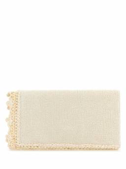 JW Anderson - Ivory Crochet Clutch