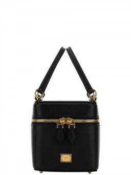 Dolce&Gabbana - Black Sicily Cube Crossbody Bag