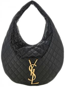 Saint Laurent - Black Icaro Large Hobo