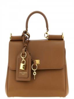 Dolce&Gabbana - Brown Sicily Small Satchel