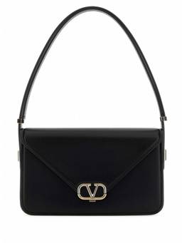 Valentino Garavani - Black Letter Shoulder Bag