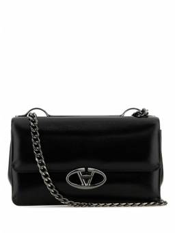 Valentino Garavani - Black Small Vlogo Shoulder Bag