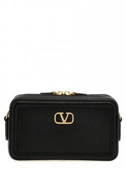 Valentino Garavani - Black Alltime Mini Crossbody Bag