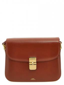 A.P.C. - Brown Grace crossbody bag