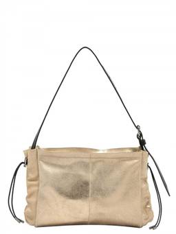 Maison Margiela - Beige Textured Large Shoulder Bag