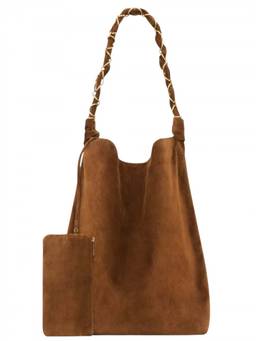 Saint Laurent - Brown Amalia Large Hobo